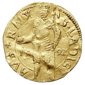dukat 1592, złoto 3.48 g, Resch 97 - podobny, Fr. 297, ...