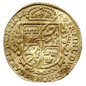 dukat 1648, Erfurt, złoto 3.42 g, AAJ 43 (R), Fr. 930, ...