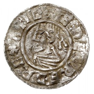 denar 1009-1017, typ Last Small Cross, mennica Lincoln,...