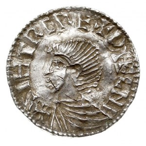 denar naśladowczy Ethelreda II, typ Long Cross, mennica...
