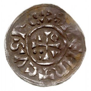 denar 1002-1009, srebro 1.55 g, Hahn 27j1.1, ciemna pat...
