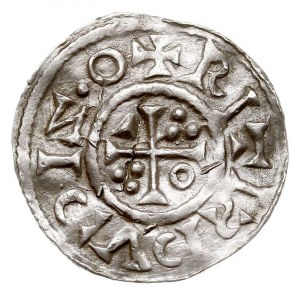 denar 1009-1024, srebro 1.56 g, Hahn 29c3, pęknięty