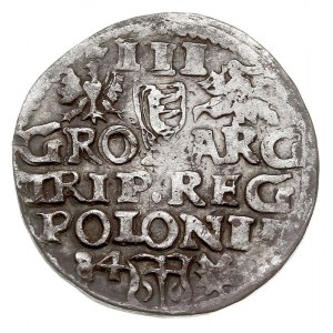 trojak 1584, Poznań, mała głowa króla, Iger P.84.1.a (R...