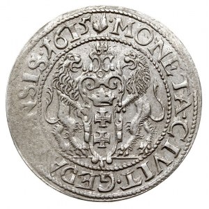 ort 1615, Gdańsk, duża głowa króla, Shatalin G.15-7 (R3...