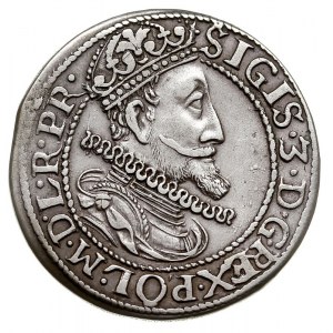 ort 1615, Gdańsk, duża głowa króla, Shatalin G.15-11 (R...