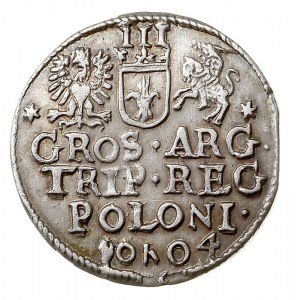 trojak 1604, Kraków, Iger K.04.1.a (R1)