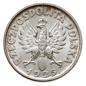 1 złoty 1925, Londyn, Parchimowicz 107 b, wyśmienite, d...