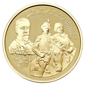 200 złotych 1996, Warszawa, Henryk Sienkiewicz, złoto 1...