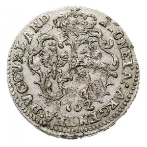 grosz 1762, Mitawa, Gerbaszewski 5.2.2.4, piękny i rzad...