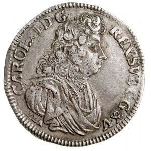 gulden (2/3 talara) 1690, Szczecin, odmiana napisu CARO...