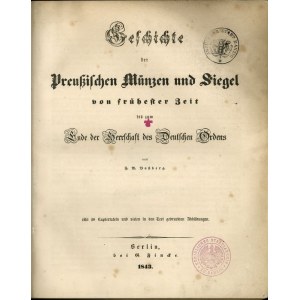 F. A. Vossberg - Preussischen Münzen und Siegel des Deu...