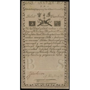 5 złotych polskich 8.06.1794, seria N.D.1, numeracja 10...
