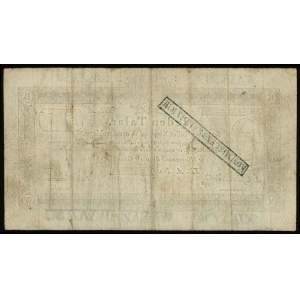 1 talar 1.12.1810, podpis komisarza S. Ossoliński, seri...