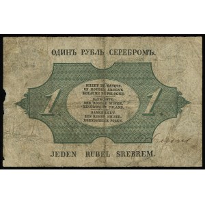1 rubel srebrem 1852, podpisy J. Tymowski i S. Englert,...