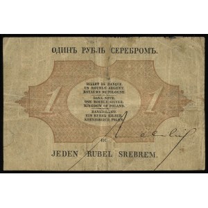 1 rubel srebrem 1864, podpisy A. Kruze i Wenzl, seria 1...