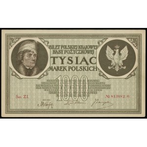 1.000 marek polskich 17.05.1919, seria ZI, numeracja 81...