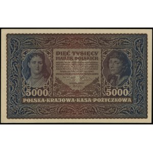 5.000 marek polskich 7.02.1920, seria II-AJ, numeracja ...