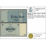 50 marek 15.05.1940, numeracja 037995, ze znakiem wodny...