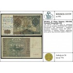 100 złotych 1.08.1941, seria A, numeracja 6211127, ze s...