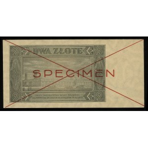 2 złote 1.07.1948, seria B, numeracja 1234567, obustron...