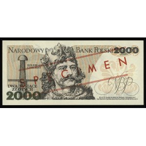 2.000 złotych 1.05.1977, seria M, numeracja 0000439, uk...