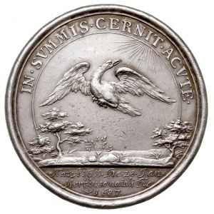 Jan Heweliusz, medal autorstwa A Karlsteen’a (medaliera...