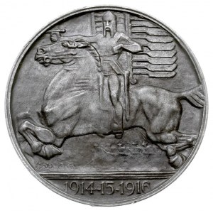 Józef Piłsudski, medal autorstwa Jana Raszki, 1916 r., ...