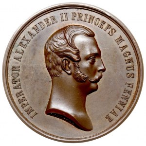 Aleksander II, medal autorstwa Ljalina i Kukushkina wyb...