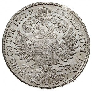 talar 1767 I.C.S.K., Wiedeń, srebro 28.06 g, Dav. 1115,...