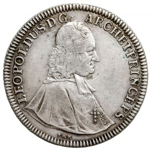 talar 1738, portret autorstwa Matzenkopfa, srebro 28.55...