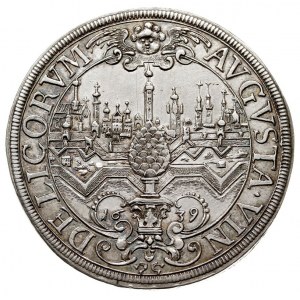 talar 1639, z tytulaturą Ferdynanda III, srebro 28.90 g...