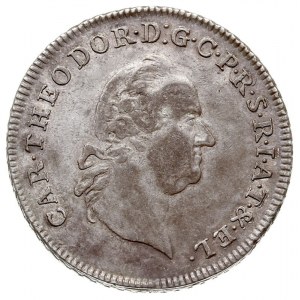 talar 1777, Mannheim, srebro 27.90 g, Dav. 2544, Haas 8...