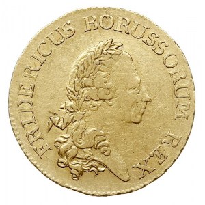 friedrichs d’or 1783 A, Berlin, złoto 6.63 g, Fb. 2411,...