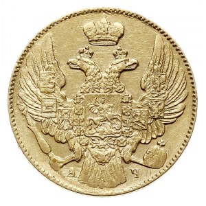 5 rubli 1841 СПБ АЧ, Petersburg, złoto 6.47 g, Bitkin 1...