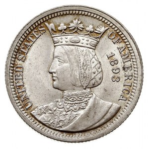 1/4 dolara 1893, Alabama, typ Isabella Quarter Dollar, ...