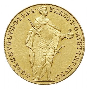 dukat 1842, Krzemnica, złoto 3.42 g, Huszar 2075, Her. ...