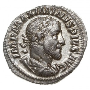 Maksymin I Trak 235-238, denar 235, Rzym, Aw: Popiersie...