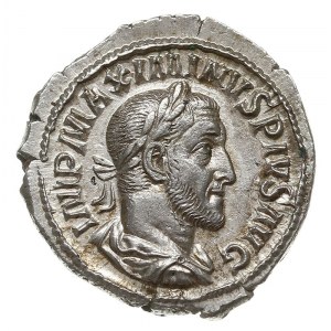 Maksymin I Trak 235-238, denar 236, Rzym, Aw: Popiersie...