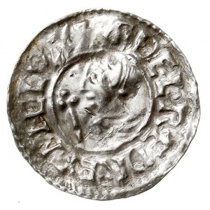 denar typu Crux, 991-997, mennica York, mincerz Ascetel...