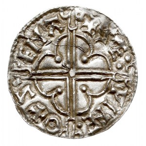 denar typu Quatrefoil, 1018-1024, mennica Oxford, mince...