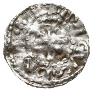 Ratyzbona, Henryk I 948-955, denar 948-955, mincerz Od,...