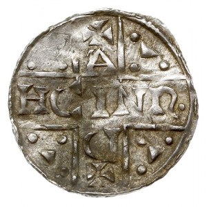Ratyzbona, Henryk V 1018-1026, denar 1018-1026, mincerz...