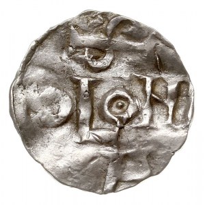 Kolonia, Otto I 936-973, denar, Aw: Krzyż z kulkami w k...
