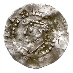 Dortmund, Henryk II 1002-1024, denar, Aw: Popiersie kró...