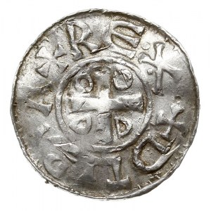 Otto III 983-1002, denar typu OAP, Goslar, Aw: Kapliczk...