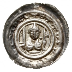 Otto II 1184-1205, brakteat, mennica Salzwedel; Półpost...