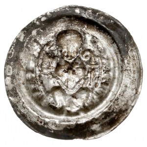 abp Ludolf von Koppenstedt 1192-1205, brakteat, mennica...