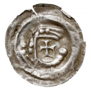 brakteat typu Ramię z proporcem”, ok. 1236-1247, Ramię ...