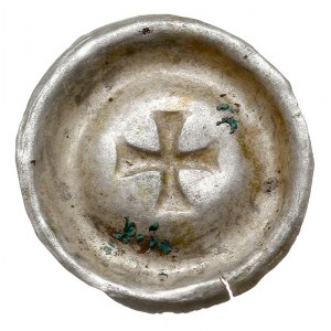 brakteat typu Krzyż grecki”, ok. 1416-1460; Krzyż greck...