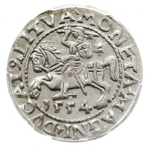 półgrosz 1554, Wilno, Ivanauskas 4SA51-16, T. 12, monet...